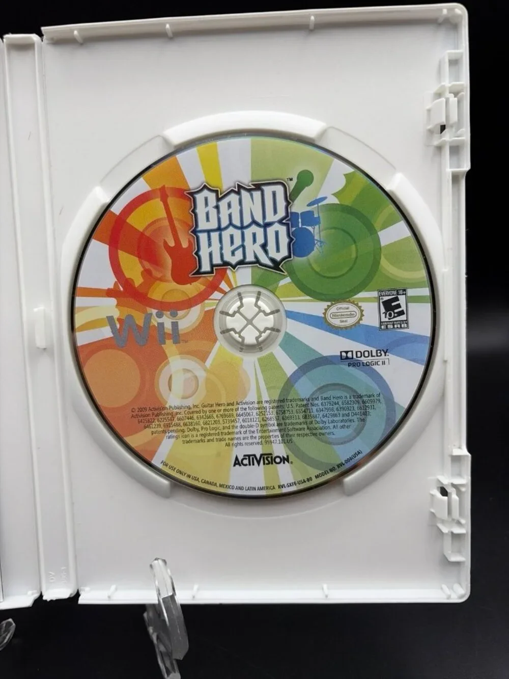 Band Hero (Nintendo Wii, 2009) Complete w/ Manual CIB Tested Working